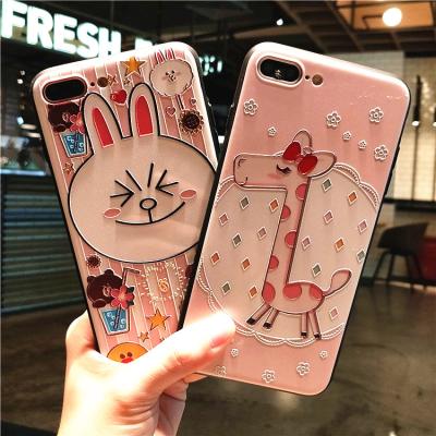 China PC+TPU Bumper for VIVO V9 Case, 3D Relief Carving Character Model View Slim Soft Hard PC TPU Back Cover for Vivo V9/Y85 for sale