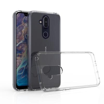 China Crystal Acrylic Case Scratchproof Shockproof Back Cover TPU Phone Case For HTC U11 plus/U11 plus/U12 for sale