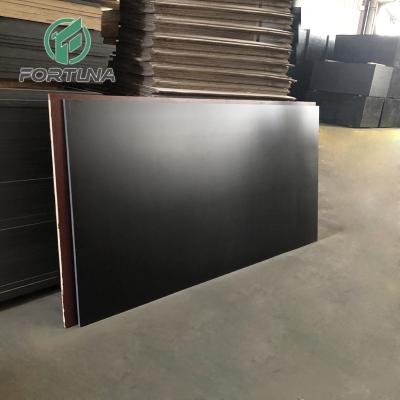 China Transient Commercial Pine Film Faced Plywood Construction 1 Time Hot Press Film Faced Plywood for sale