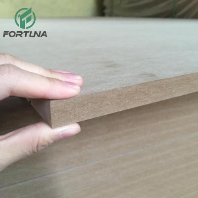 China Raincoat ; Competitive Price Premium Melamine Plain Raw MDF Board For Furniture for sale