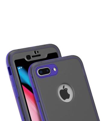 China HiFuture Shockproof Phone Case 3 in 1 Soft Hard PC TPU Armor Shockproof Phone Cover For iPhone 7P 8P for sale