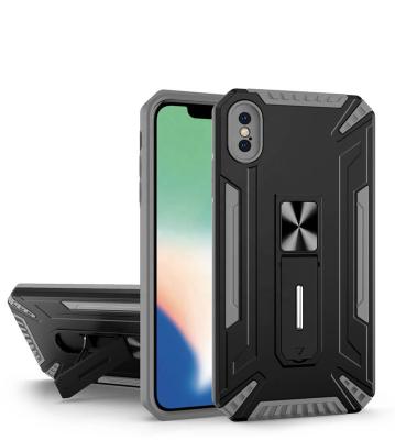 China HiFuture Armor Mars TPU Shockproof Metal Ring Holder Anti-Fall Phone Cover Phone Case For iPhone X XR XS max for sale