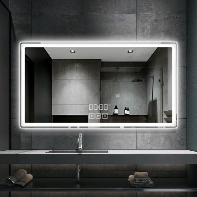 China Large Body Full Wall Led Bedroom Smart Mirror Lighted Dressing for sale