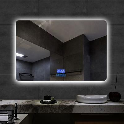 China Espejo Waterproof Smart Mirror Wall Magnifying Home Decor Led Mirror With Lights for sale