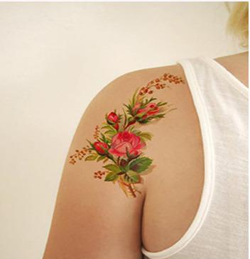 China Wholesale Temporary Temporary Tattoo Paper Butterfly Tattoo Stickers Beauty Tattoos Waterproof Tatuagem for sale