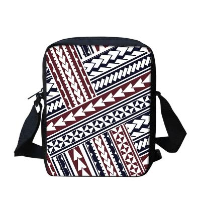 China Lightweight Polynesian Tribal Design Retro Printing Gradient Women Fashionable Cross - Factory wholesale high quality messenger bags body shoulder bags for sale