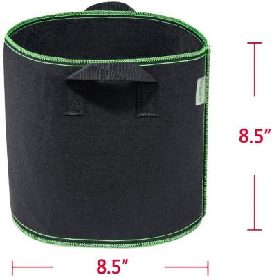 China Cheap Felt Felt Non Woven Fabric Garden Nursery Pot Felt Grow Non Woven Fabric Biodegradable Grow Nursery Bags for sale