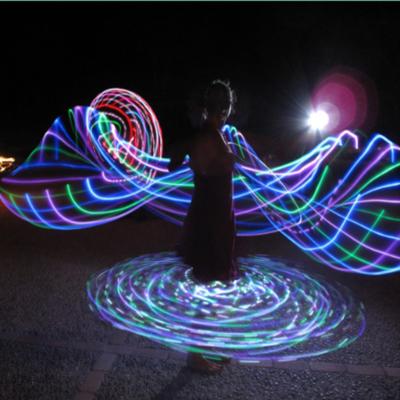 China Sporting Goods Indoor Home Use LED Light Weighted Fitness Exercise Foam Padded Polynesian Dance NEW for sale