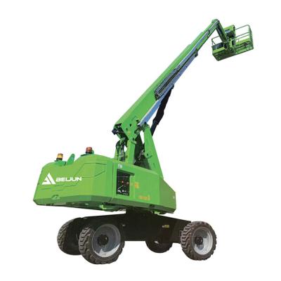 China Hotels Telescopic Articulating Aerial Work Platform Boom Lift Boom Lift for sale