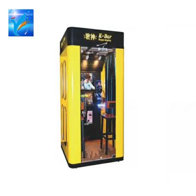 China 2021 hardware karaoke room coin operated machine, custom mini ktv booth, mini karaoke booth for sale