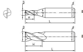 China 0.5mm-20mm Karbidradius Endmühle S50 Karbidfräsen für Edelstahl zu verkaufen