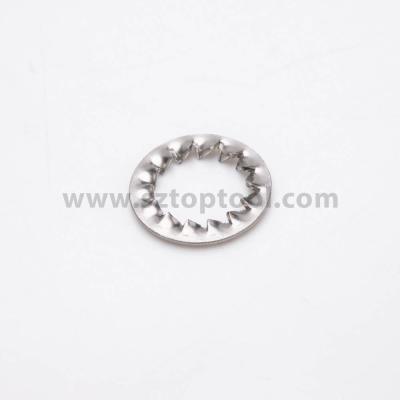 China DIN6798J Tooth Type Lock Washer M3-M42 SS Lock Washers Polished zu verkaufen