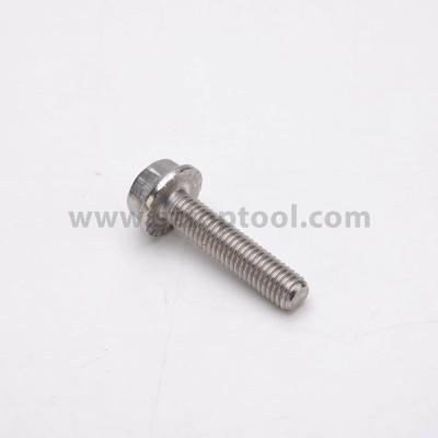 China Special Stainless Hexagon Flange Bolt With Serration Flanged Hex Head Bolt for sale