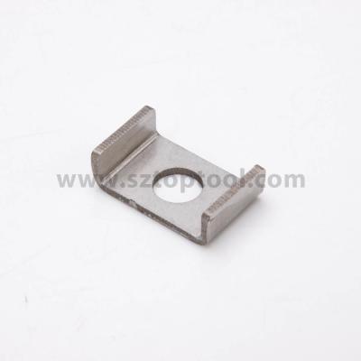 China 6mm Hole Special Stainless Steel Clamp Precision Stamping Parts for sale