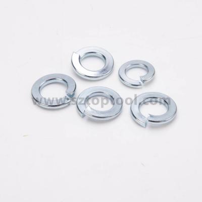 China Square Section Single Coil Spring Washers Din 7980 Zinc Clear CR3 for sale