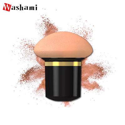 China New Design Eco - Friendly Makeup Tools Short Handle Powder Puff Foundation Face Use Sponge for sale