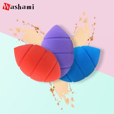 China Eco - Friendly Makeup Sponge Puff Portable Many Colors Two Sides Powder Round for sale