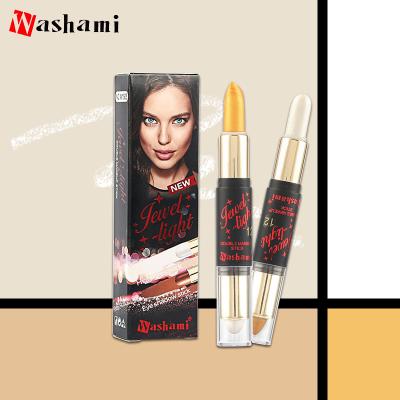 China Washami Waterproof Free Sample 2 in 1 Highlight & Glossy Eyeshadow Sticker for sale