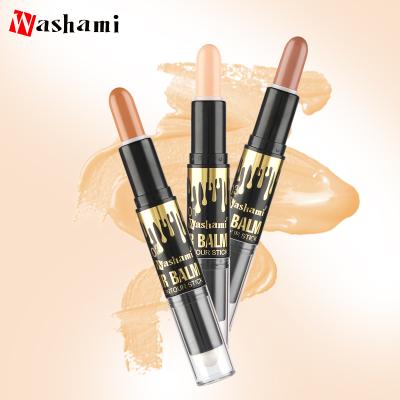 China CONCEALER PENCIL 2 in 1 Contour Balm Highlighter Bar Concealer Pencil Long Lasting Waterproof Stick for sale