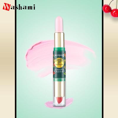 China Waterproof Waterproof Lips Care Aromatic Herb Natural Organic Pop Double Color Lipstick for sale