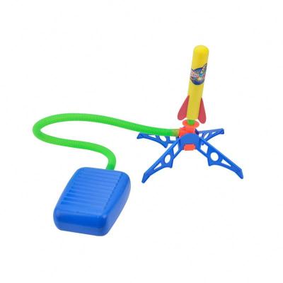 China Hot Selling Amazon Summer Funny Game Toy Rocket Compressor For Kid Pedal Model Rockets for sale