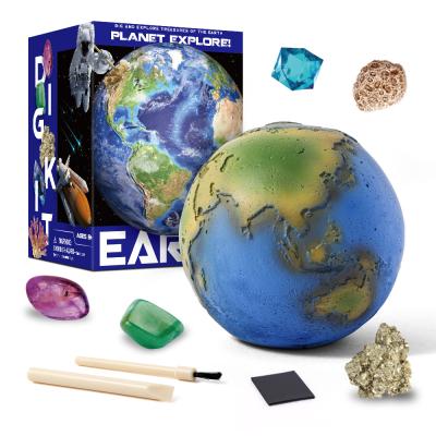 China Space Planet Children's Toys Science Educational Popularization The Eight Planets Of The Solar System Explore The Planet Dig Toys Puzzle for sale