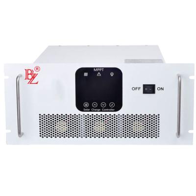 China Rack Mounted Charger Controller 48V-80A PV Charging Controller For PWM Control With LCD Display for sale