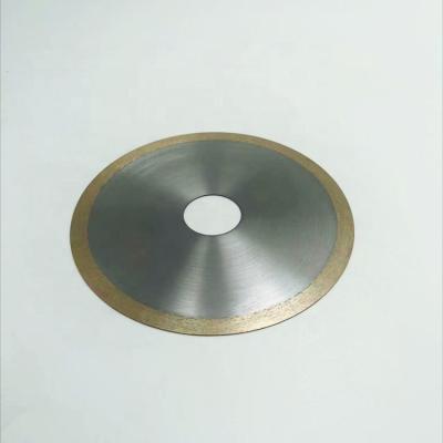 China Aluminum the manufacturer's direct selling metal diamond bronze cutting blade is sharp and wear-resistant for sale