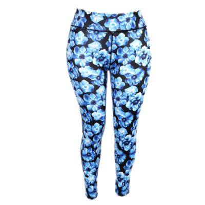 China NEW Fashion Design Anti-Wrinkle High Waisted Gaiters 88% Polyester 12% Spandex Smooth Skinny Breathable Custom Blue Gaiters for sale