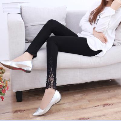 China Women Antibacterial Cotton Modal Fashion Fashion Color Single Leg Warmers With Lace Up Ankles for sale