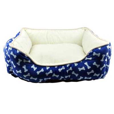 China Top Selling Sustainable Soft Dog Bed Luxury Pet Bed Products Customized for sale