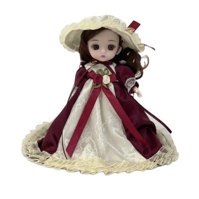 China Cartoon Toy DOLL MOBILE BAG WITH DRESS FASHION BEAUTIFUL HAT for sale