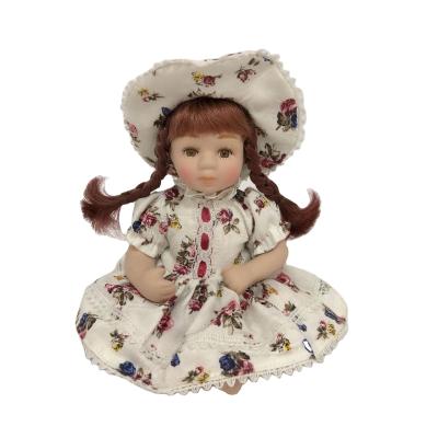 China Farming style porcelain rural dolls with nice fabric for promotion, for birthdays gift and home decoration and so on. for sale