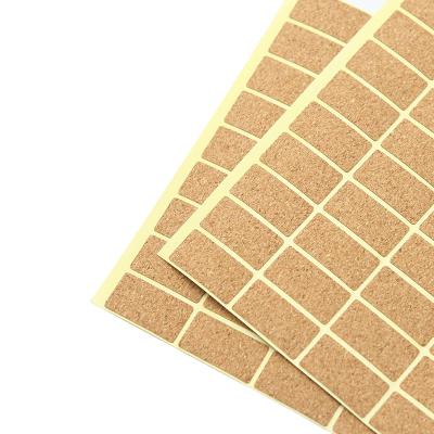 China Retro Sign Waterproof Wooden Manuscript Sticker Label Waterproof Classification Cork Label Sticker for sale