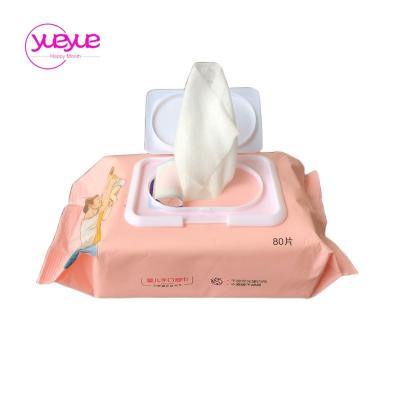 China Hot Selling Cleaning Safe For Babies With Sensitive Skin Soft Baby Wet Cloth for sale