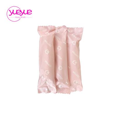 China Organic Soft Net Point Womb Vaginal Tampon Holder Plastic Cotton Applicator for sale