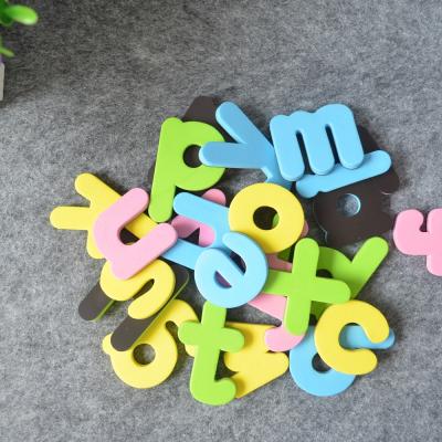 China Eco-friengly EVA Letter Puzzle, Alphabet Kids Educational Math Toy Magnetic Frame Fridge Magnet Sticker for sale