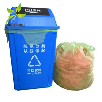 China 3 Gallon BIODEGRADABLE 13 Gallon 23 Gallon Eco Friendly Biodegradable Food Waste Cornstarch Compostable Waste Bag 33 Gallon for sale