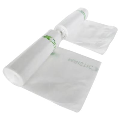 China 100% biodegradable and compostable; EN13432 100% Eco-friendly PLA Compostable Fruit Bag Eco-friendly for sale