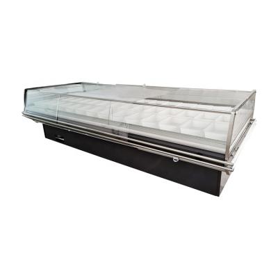 China Single-Temperature China Manufacturer Double Side Beef Display Freezer For Supermarket for sale