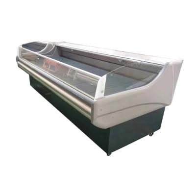 China Single-temperature Factory Supplier 535L Butcher Shop Display Frozen Meat Display Fridge for sale