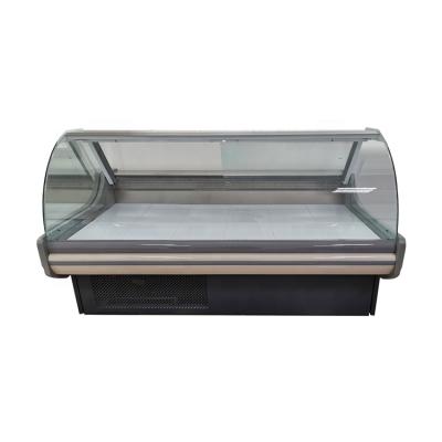 China Single-temp Deli Displays Cooler Refrigerator Food Display Deli Showcase Freezer for sale