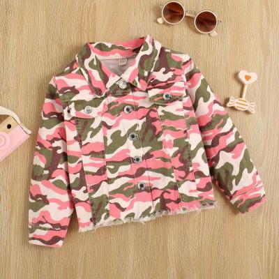 China 2021 Breathable Kids Clothes Boys Girls Children Outwear Coat Spring Autumn Outdoor Crop Camo Kids Jacket for sale