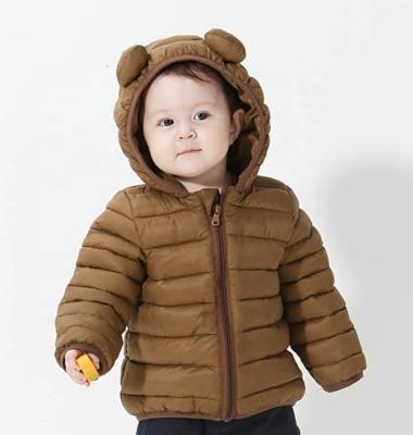 China Sustainable Winter Coats for Kids with Lightweight Hoods (Padded) Stripper Jacket for Baby Boy Girls, Infants, Toddlers for sale