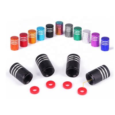 China Industrial Equipment China 4 Pcs Set Aluminum Alloy Vehicle Truck Motorcycle Bicycle Car Tire Valve Stem Caps for sale