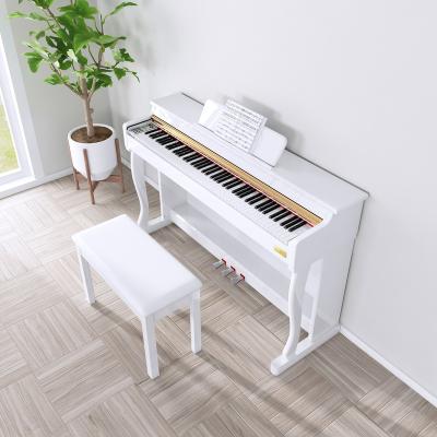 China 88 Key Midi Grain Digital China Piano Keyboard Portable Electronic Piano Keyboard Wooden Piano Musical Instrument Keyboard Organ for sale