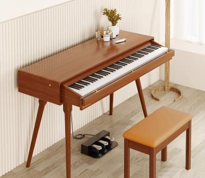 China With Drawer Solid Wood Musicas Music Production Musical Instrument 88 Key Digital Piano Portable Piano Keyboard for sale