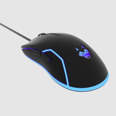 China Gaming Custom Logo LED Wired Computer Mice Mechanical RGB Gaming Cheap Mouse for sale