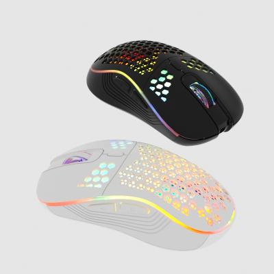 China Gaming 2.4GHz Wireless Gaming mouse Cheap Optical RGB Wired USB PC Computer Honeycomb Gaming Mouse for sale