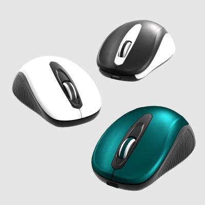 China Desktop Computer 1600 DPI USB Optical Wireless Mouse 2.4G Wireless Receiver Rechargeable Wireless Mouse Suitable for Desktop Computers for sale